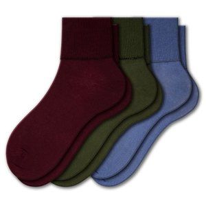 Women's Diabetic Ankle Turn Cuff 3 Pair Socks